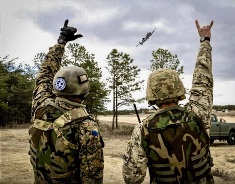 Oružane snage BiH uvježbavale koordinaciju sa vazdušnim snagama SAD-a